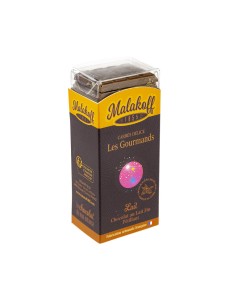 21 Carrés Délices Chocolat Lait Pétillant 110g.