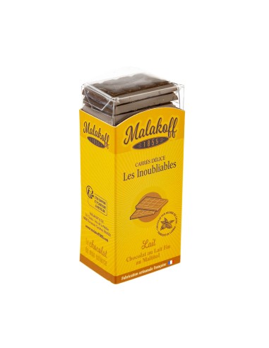 21 Carrés Délices Chocolat au Lait Sans Sucre 110g.