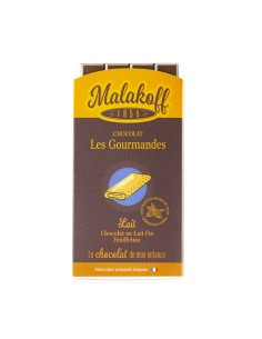 Tablette Chocolat Lait Feuilletine 90g.