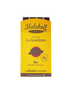 Tablette Chocolat Noir sans sucre 90g.