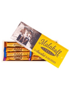 16 Chocolats Mélangés Emballés dans Plumier 296g.