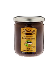 Pâte à tartiner Chocolat Noir Noisettes 450g.