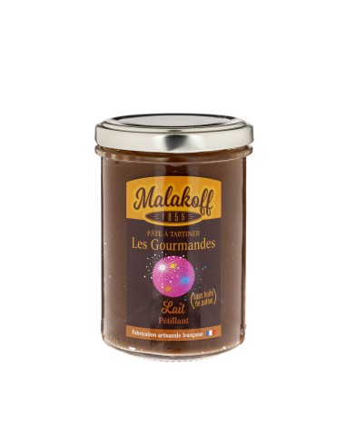 Pâte à tartiner Chocolat Pétillant 240g.