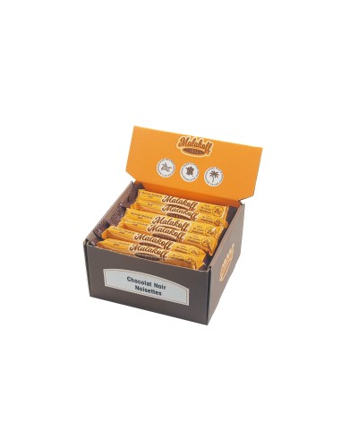 30 Chocolats Noir Noisettes Emballés 555g.