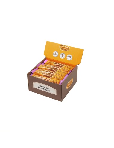 30 Chocolats Lait Caramel Emballés 555g.