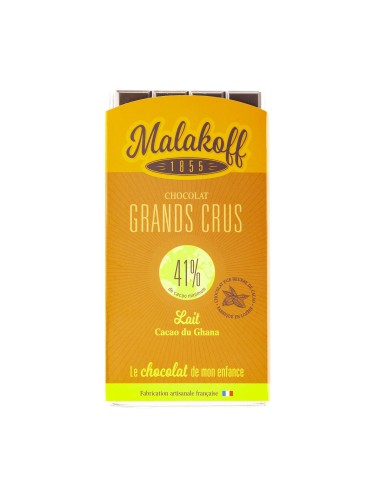 Tablette Chocolat au Lait 40% Ghana 90g.