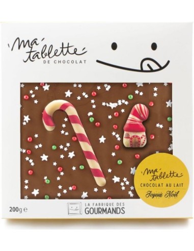 Tablette chocolat au lait 200g.- Orge