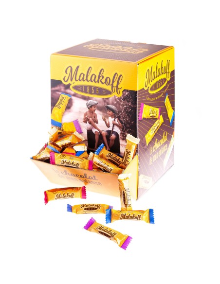 Présentoir 3kg. Mini Chocolats Lait Noisettes (env. 400)