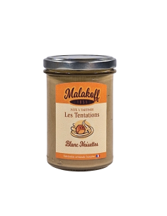 Pâte à tartiner Blanche Noisettes 240g.