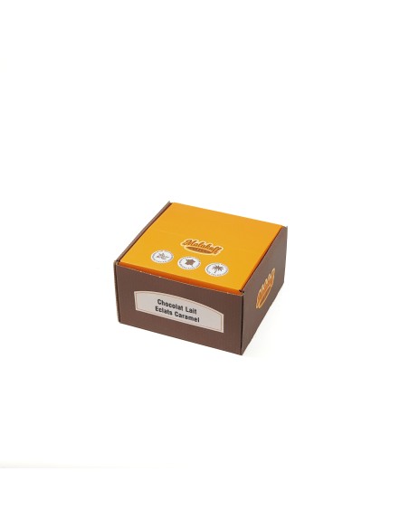 30 Chocolats Lait Caramel Emballés 555g.