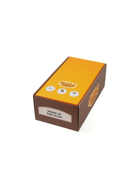 60 Chocolats Lait Caramel Emballés 1,100kg.