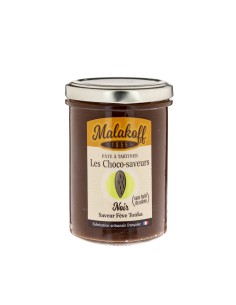 Pâte à tartiner Chocolat Noir saveur Tonka 240g.