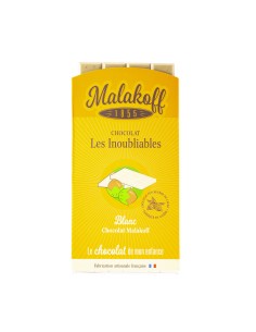 Tablette Chocolat Blanc Noisettes 90g.