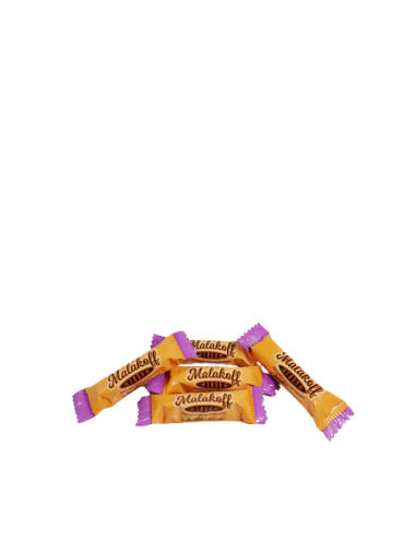 Carton 3Kg. Mini Chocolats Lait éclats Caramel VRAC (env. 400)