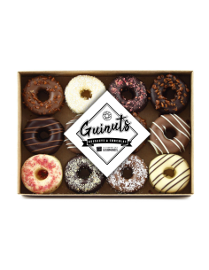 12 Guimauves enrobées et décorées GUINUTS 200g.